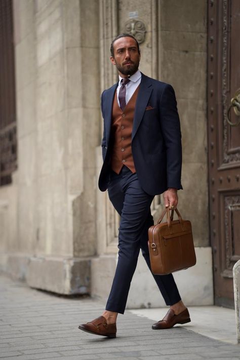 Mens navy suits