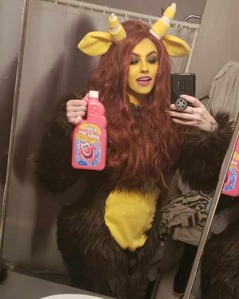 Hormone Monstress Costume, Connie Big Mouth Costume, Big Mouth Halloween Costumes, Hormone Monster Costume, Big Mouth Cosplay, Big Mouth Costume, Random Halloween Costumes, Diy Carnival Costume, Hormone Monstress