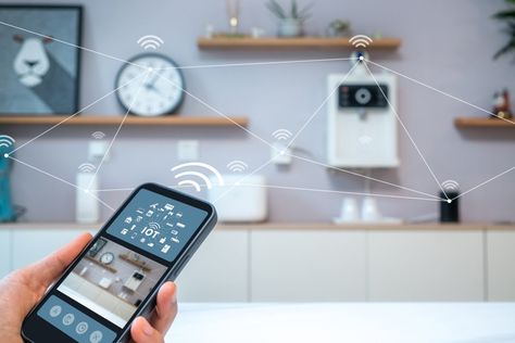 The 12 Biggest Mistakes You Can Make With Your Smart Home Devices - Bob Vila Smart Home Automation Systems, Best Home Automation, Brown Roof, Best Smart Home, Smart Home Design, Exterior Paint Colors For House, Home Automation System, Apple Homekit, Smart Home Automation