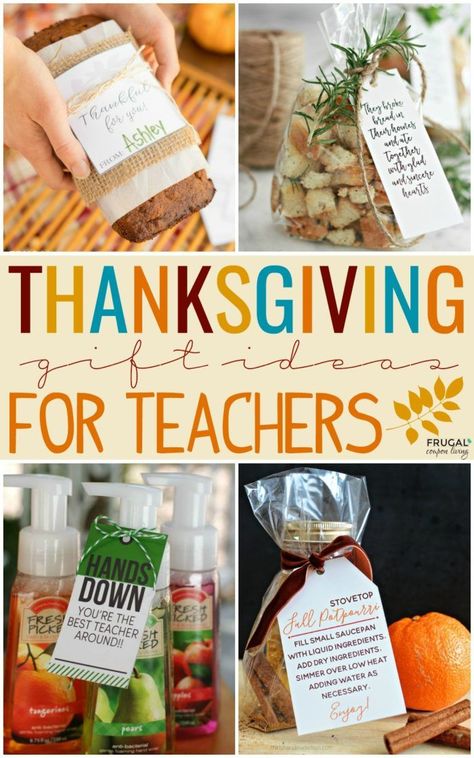 Creative Thanksgiving gift ideas for teachers along with free printables with instant download. It's better to give than receive. #FrugalCouponLiving #printables #thanksgiving #teachergiftideas #teachers #thanksgivinggiftideas #giftideas #freeprintables #download #instantdownload Thanksgiving Gifts For Teachers, Thanksgiving Teacher Gifts, Thanksgiving Gifts Diy, Thanksgiving Gift Ideas, Daycare Gifts, Gift Ideas For Teachers, Thanksgiving Gift Tags, Teachers Thanksgiving, Halloween Teacher Gifts