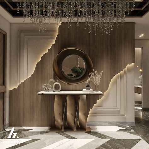 Aesthetic Interior Design, Modern Luxury Interior, تصميم داخلي فاخر, تصميم للمنزل العصري, Foyer Design, Reception Design, Entrance Design, Living Room Design Decor, Interior Wall Design