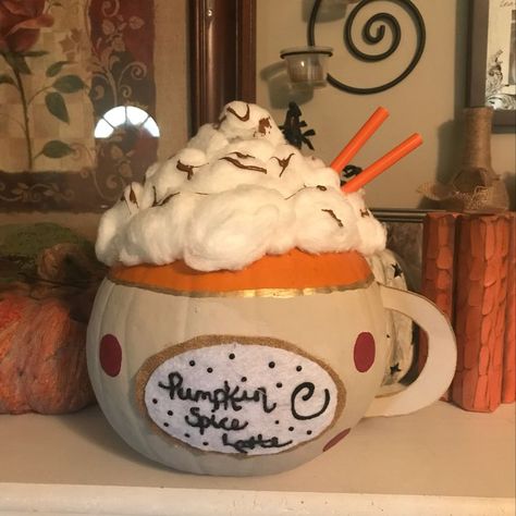 Pumpkin Decorating Diy, Halloween Pumpkin Crafts, Craft Pumpkins, Creative Pumpkin Painting, Creative Pumpkin Decorating, Painting Pumpkin, Pumpkin Carving Contest, Pumpkin Decorating Contest, No Carve Pumpkin Decorating