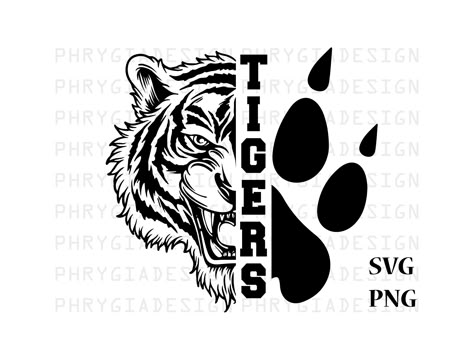 Tiger Vinyl Design, Go Tigers Shirt, Tigers Cheer Shirts, Tiger Shirt Designs, Yearbook Shirts, Tiger Stencil, Cheer Team Shirts, Tiger Shirts, Tiger Paw Print