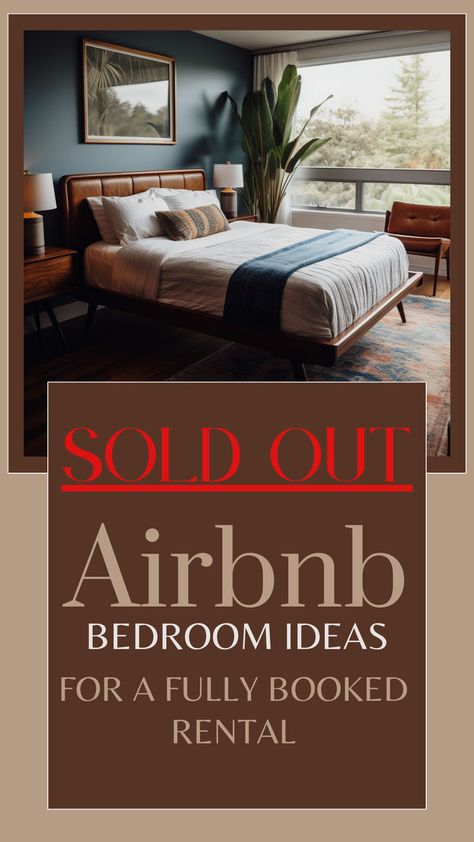 Bedroom rental Best Airbnb Furniture, Top Airbnb Design, Master Bedrooms Decor Rental Friendly, Airbnb Loft Ideas, Themed Airbnb Ideas, Air Bnb Bedroom Ideas Decor, Studio Airbnb Ideas, Airbnb Room Ideas Guest Bedrooms, Airbnb Bedroom Decor