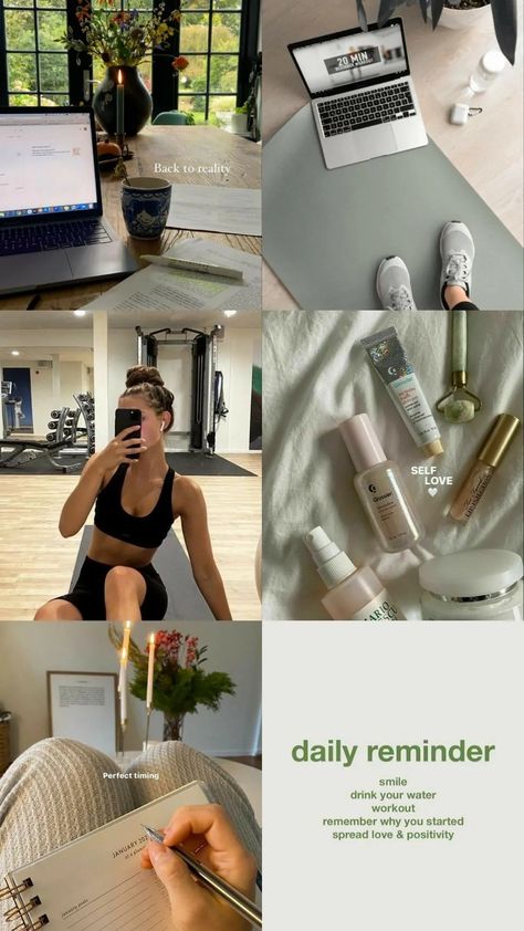 That Girl Aesthetic Healthy, That Girl Inspiration, Healthy Habits Motivation, 30 Day Art Challenge, Life Vision Board, The Glow Up, Vision Board Inspiration, Healthy Lifestyle Motivation, Healthy Girl