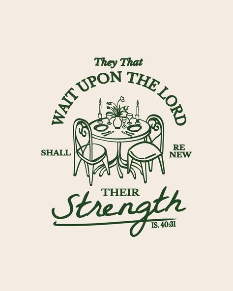 In a world where we have everything we need at the click of a button it’s so hard to wait! Waiting on God is no easy thing but he promised that if we JUST did he would renew our strength. So today this is your reminder to sit at his table and wait . Forget about the noise, the fast food you can have in 10 mins. He has a feast prepared full of vitamin and protein..if only we could wait. But they that wait upon the Lord shall renew their strength; they shall mount up with wings as eagles... Bless Someone Today, Good Works Bible Verse, This Is The Day The Lord Has Made, The Lord Will Provide, St Jude Prayer, Come To The Table, Jesus Ideas, Wait For The Lord, Blessings Quotes