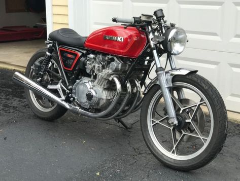 Suzuki Cafe Racer, Cafe Bike, Custom Cafe Racer, Star City, Street Tracker, Cafe Racer Motorcycle, Vintage Bike, Cafe Racers, Motorcycles For Sale