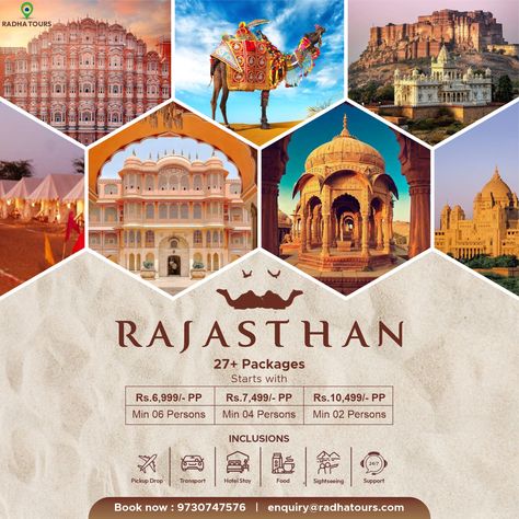 Rajasthan Poster Design, Tourism Brochure Design Creative, Travel Package Poster Design, Tourism Poster Design Graphics, Poster Design Kids, Travel Advertising Design, Travel Brochure Design, Tourism Design, Travel Creative