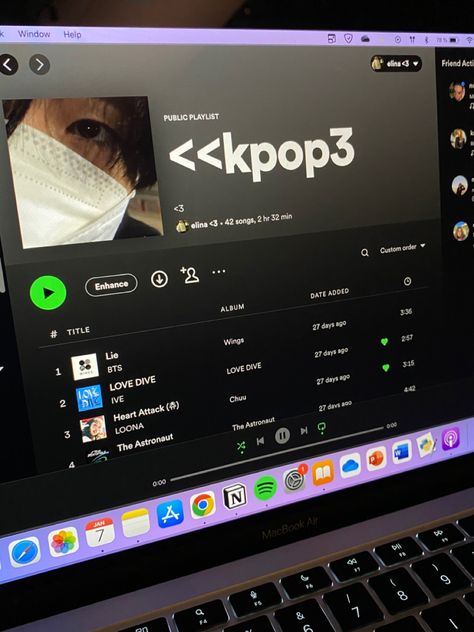 Aesthetic Pictures Kpop Albums, Spotify Playlist Covers Kpop Vibes, K Rnb Aesthetic, Aesthetic Playlist Covers Kpop, K Pop Music Aesthetic, Laptop Kpop Aesthetic, K Pop Playlist Cover Aesthetic, Spotify Playlist Names Ideas Kpop, Listening To Kpop Aesthetic