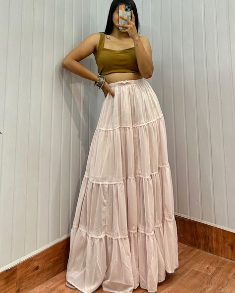 Long Skirts🎀 Shop via Link in bio Pink Maxi Skirt Outfit, Pink Skirt Long, Affordable Clothing Online, Long Skirt And Top, Spring Skirt Outfits, Spring Skirt, Pink Maxi Skirt, Happy Birthday Template, Maxi Skirt Outfits