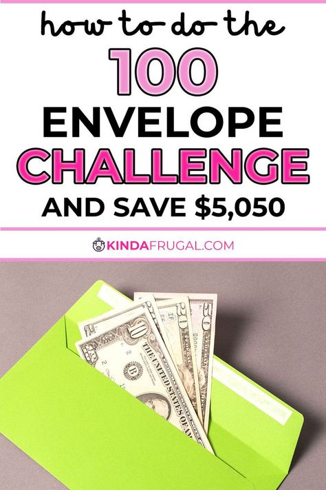 How to save money with the 100 envelope challenge Money Saving Envelopes Diy, Money Save Challenge, Budget Planner Ideas, Saving Money Challenge Biweekly, 100 Envelope Challenge, 52 Week Money Saving Challenge, 52 Week Money Challenge, Envelope Challenge, Saving Money Chart