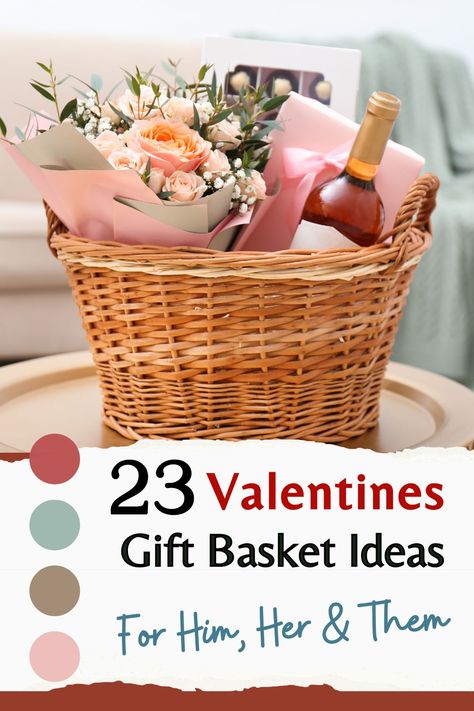 Discover a world of creative gift ideas, with over 23 unique Valentine's Day gift basket ideas on our blog. Perfect for showing that special someone how much you care! Valentine's Day Gift Baskets Ideas, Romantic Gift Baskets Couple, Valentines Day Gift Basket Ideas, Couple Gift Basket Ideas, Valentines Gift Basket Ideas, Anniversary Gift Basket, Valentines Day Gift Basket, Valentines Gift Basket, Anniversary Gift Baskets