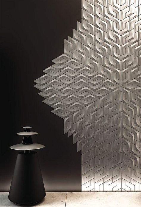 Leather Wall Panels, Tv Fal, Textures Murales, Beton Design, Geometric 3d, Leather Wall, 3d Panels, Commercial Architecture, 3d Wall Panels