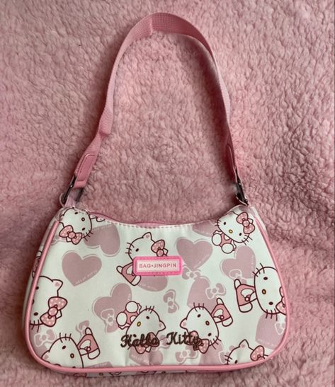 Tropical Core, Cute Hand Bags, Hello Kitty Gifts, Hello Kitty Merchandise, Hello Kitty Rooms, Kitty Clothes, Hello Kitty Clothes, Hello Kitty Aesthetic, Hello Kitty Bag