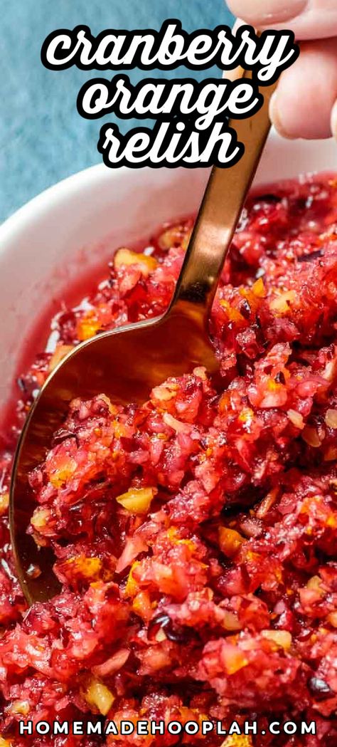 Cranberry Relish Recipes Thanksgiving, Cranberry Orange Relish Recipes, Fresh Cranberry Recipes, Cranberry Salad Recipes, Cranberry Orange Relish, Fresh Cranberry Sauce, Cranberry Orange Sauce, Fresh Cranberry, Thanksgiving Food Sides