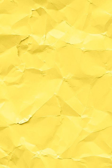 Yellow wrinkled paper pattern background | free image by rawpixel.com / marinemynt Yellow Vintage Background, Paper Texture Yellow, Paper Crumpled, Wrinkled Paper Background, Crumpled Paper Background, Yellow Backgrounds, Crumpled Paper Textures, Wrinkled Paper, Crumpled Paper