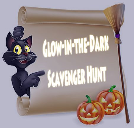 Glow-in-the-Dark Scavenger Hunt Glow In The Dark Scavenger Hunt, Glow Scavenger Hunt, Ideas For Party Games, Best Party Games, Scavenger Hunt Party, Camp Party, Glow Night, Party Drinks Alcohol, Winter Party Outfit