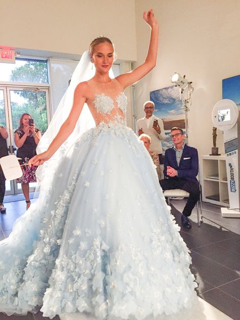 Randy Fenoli Bridal Collection ... Randy Fenoli Dresses, Butterfly Wedding Dress, Randy Fenoli, Wedding Dresses Kleinfeld, Blue Wedding Dress, Say Yes To The Dress, Kleinfeld Bridal, Wedding Reception Dress, Blue Wedding Dresses