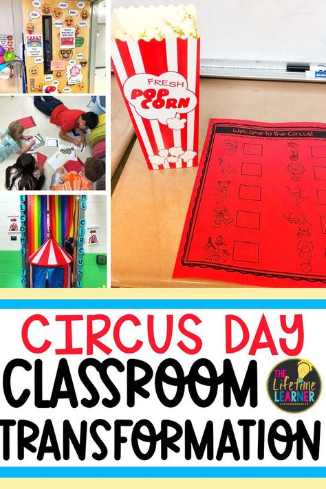 Check out this fun circus classroom transformation theme for elementary students in first, second, third, fourth, fifth grade. This carnival room transformation will set the stage to engage and is stress-free! It's a worksheet or escape room alternative, and can be used in small groups or partners. 1st, 2nd, 3rd, 4th, 5th graders enjoy classroom transformation ideas. Digital and printables for kids (Year 1,2,3,4,5) #setthestagetoengage #classroomtransformation #mathactivities Carnival Classroom, Circus Classroom, Multiplication Strategies, First Second Third, Learn Math, Classroom Makeover, Testing Strategies, Classroom Transformation, Math Challenge