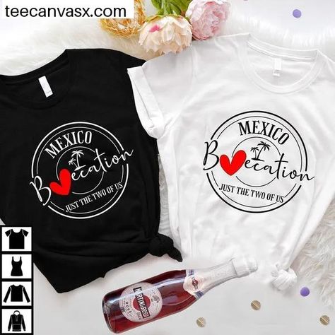 Mexico Baecation Shirt, Just The Two Of Us T-Shirt, Couple Mexico Vacation Tee, Husband And Wife Mexico Shirts, Mexico Honeymoon T-Shirts Check more at https://teecanvasx.com/product/mexico-baecation-shirt-just-the-two-of-us-t-shirt-couple-mexico-vacation-tee-husband-and-wife-mexico-shirts-mexico-honeymoon-t-shirts/ Mexico Baecation, Vacation Tshirt Ideas, Mexico Honeymoon, Vacation Tshirt, Mexico Shirts, Vacation Tshirts, T Shirt Couple, Just The Two Of Us, Couple Tshirts