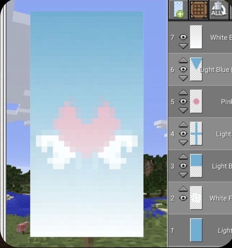 ⚠️not mine!!⚠️ Cool Minecraft Banners, Minecraft Cool, Mc Banner, Minecraft Banner Patterns, Minecraft Welten, Minecraft Decoration, 1000 Lifehacks, Rumah Minecraft Sederhana, Minecraft Banner