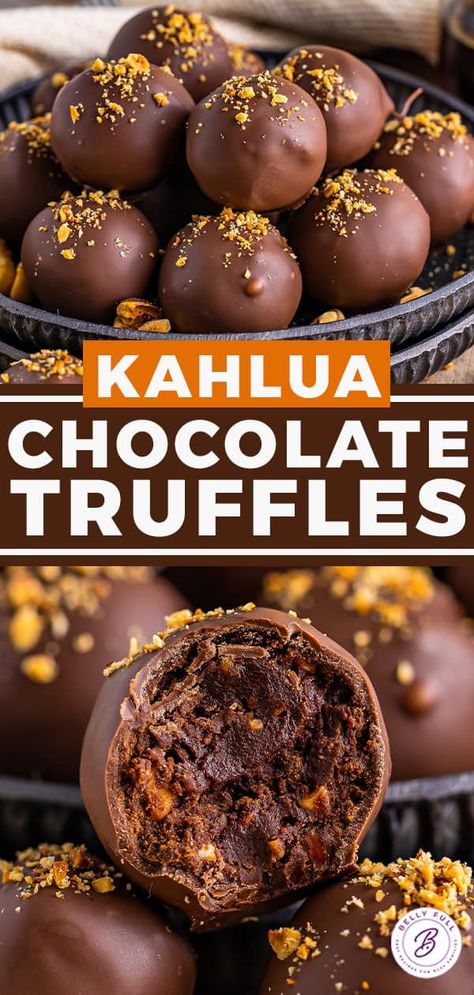 Liquor Truffles Recipe, Boozy Food Recipes, Amaretto Truffles Recipe, Alcoholic Truffles Recipe, Boozy Chocolate Truffles, Hot Cocoa Truffles, Chocolate Turtle Truffles, Liquor Chocolates Homemade, Alcoholic Candy Recipes