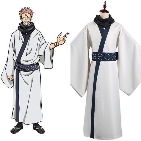 Jujutsu Kaisen Dress, Sukuna Cosplay Female Outfit, Fem Sukuna Cosplay, Female Sukuna Cosplay, Sukuna Outfit, Sukuna Kimono, Sukuna Costume, Sukuna Cosplay, Cheap Cosplay