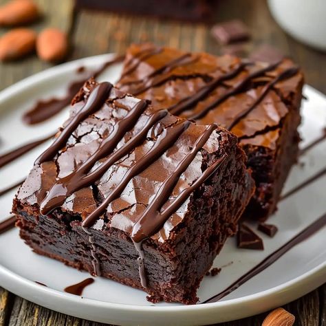 Eggless chocolate brownies offer the same rich and fudgy texture as traditional brownies but without the use of eggs. These delightful treats are perfect for