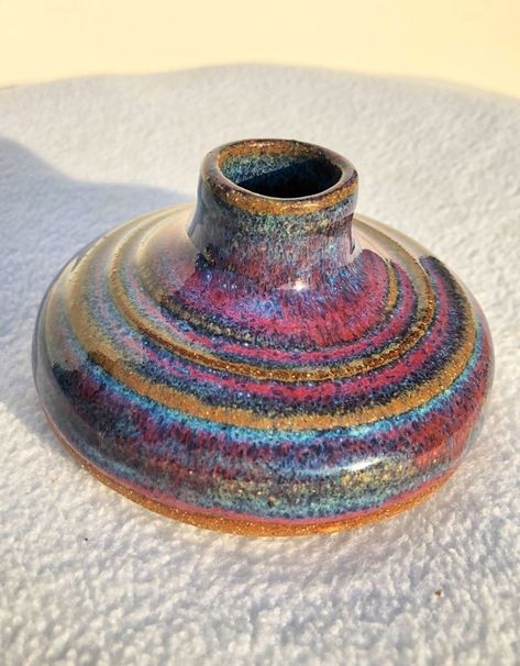 Chun Plum Glaze, Blue Rutile, Glaze Combinations, Pottery Lessons, Speckle Glaze, Amaco Glazes, Ceramic Glaze Recipes, Pottery Workshop, Pottery Painting Designs