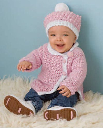 CrochetKim Free Crochet Pattern | Victorian Rose Baby Sweater @crochetkim Crochet Baby Sweater Sets, Crochet Baby Sweater Pattern, Crochet Baby Jacket, Toddler Patterns, Crochet Baby Sweaters, Baby Cardigan Pattern, Crochet Baby Sweater, Baby Sweater Patterns, Crochet Baby Cardigan