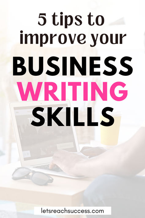 How do you improve your business writing skills as an entrepreneur? Here are some simple, doable and result-driven tips: Improve Business Writing Skills, English Writing Practice, Business Writing Skills, Writing English, Better Writing, Improve Writing Skills, Academic Writing Services, Improve Writing, Professional Writing