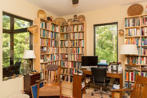 Shelves Desk, Chair Study, Academia Aesthetic, Bookcase Storage, The Study, Study Room, Native American Art, Room Type, Book Collection