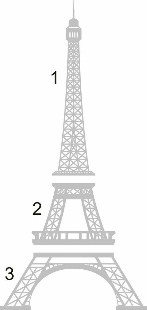 Eiffel Tower Drawing, Tower Drawing, Eiffel Tower Painting, Paris Birthday, Paris Decor, Paris Party, 3d Drawings, Paris Theme, The Eiffel Tower