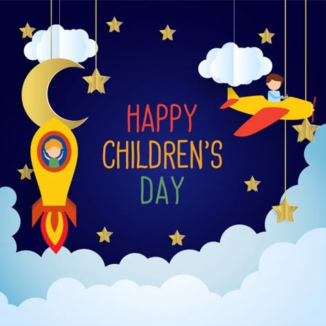 Children Day Poster Design, Poster Design Handmade, Happy Childrens Day Poster, Childrens Day Poster Design, Children's Day Craft, Children's Day Activities, Happy Holi Picture, Party Poster Design, Children's Day Poster