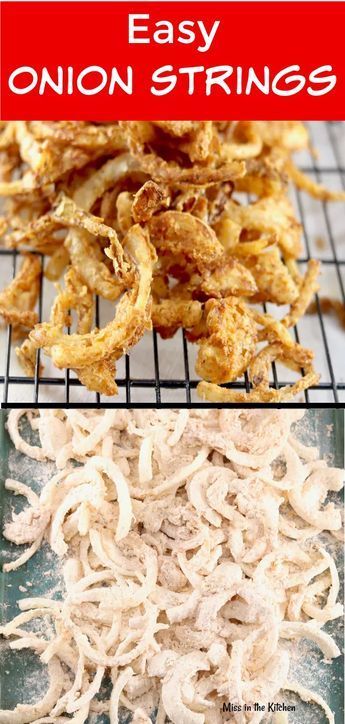 Blooming Onion Recipes, Onion Strings, Burger Toppings, Onion Recipes, Veggie Side Dishes, Snacks Für Party, Side Recipes, Veggie Dishes, Vegetable Side Dishes