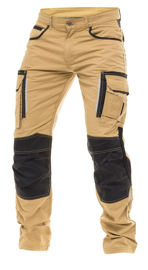 PRICES MAY VARY. These Trousers Made from Durable A-Grade Thick 100 Percent Cotton having Ultra Storng Cordura Material Fabric. It has Wide Belt Loops and Heavy-Duty Brass Ratcheting Zipper. These Pants for Men Feature Multiple Pockets to Help You Carry Your Equipment. Utility Pants Feature 7 Multifunctional Pockets. Two Front Hand-Pockets, Two Thigh to Hold Your Equipment, Two Back Pockets and Two Knee Pad Pockets. Extended size extra pockets to put your work tools to enhance your work progress Engineer Clothes, Construction Pants, Cargo Work Pants, Safety Clothing, Workwear Trousers, Carpenter Pants, Tactical Pants, Work Trousers, Utility Pants