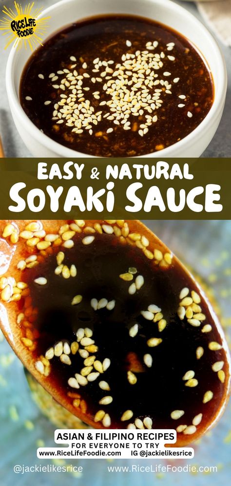 soyaki-sauce-recipe Trader Joe’s Soyaki Recipe, Soyaki Recipe Trader Joe's, Soyaki Recipe, Soya Sauce Recipe, Japanese Sauces, Soyaki Sauce, Sweet Soy Sauce Recipe, Homemade Soy Sauce, Soy Ginger Sauce