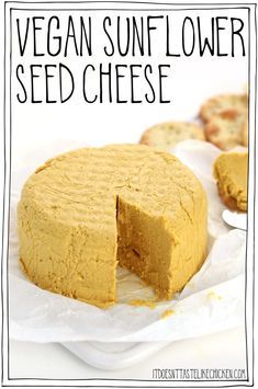 Vegan Blue Cheese Recipe, Sunflower Seed Cheese, Resep Sandwich, Blue Cheese Recipes, Bread Spread, Nutritional Yeast Recipes, Monte Cristo Sandwich, Vegan Pantry, Vegan Cheese Recipes