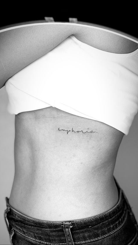 Youforia Tattoo, Euphoria Tattoo Words, Euphoria Tattoo Ideas, Jungkook Inspired Tattoos, Jungkook Tattoo Ideas, Tattoo Jungkook, Bts Tattoo Ideas, Euphoria Tattoo, Joy Tattoo