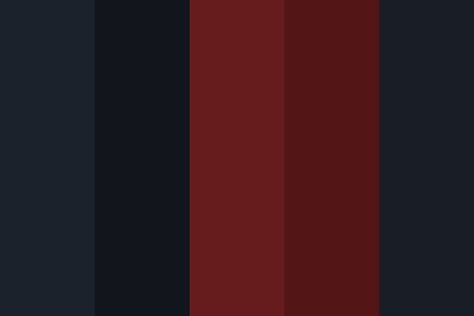 Dark Red and black Color Palette Red And Black Pallete, Spidersona Color Palette, Dark Color Palate, Red Black Color Scheme, Red Color Pallete Aesthetic, Dark Red Color Scheme, Dark Colours Palette, Red And Black Color Scheme, Aesthetic Dark Color Palette