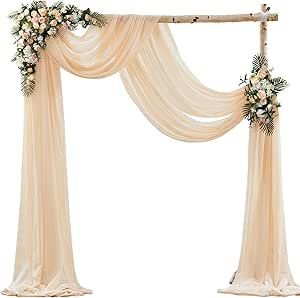 Boho Wedding Altar, Wedding Arch Fabric, Arch Fabric, Sweetheart Table Backdrop, Tulle Backdrop, Wedding Arch Draping, Arch Draping, Fun Wedding Decor, Draping Fabric