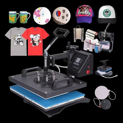 Best Heat Press Machine, Transférer Des Photos, T Shirt Press, T Shirt Printing Machine, Sublimacion Ideas, Projets Cricut, Heat Press Transfers, Mug Press, Heat Press Machine