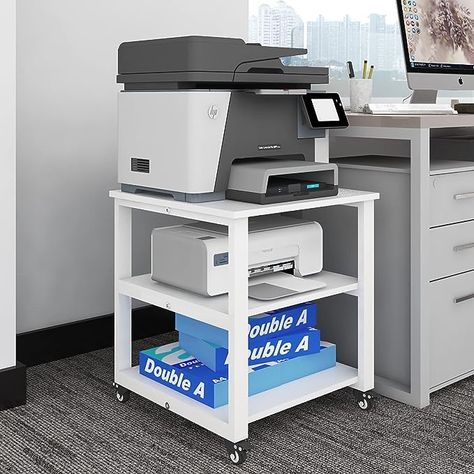 Professional Office Furniture, Printer Cart, Rolling Table, Comfortable Workspace, Under Desk Storage, Paper File, File Organizer, Organizer Shelf, Printer Stand