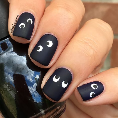 Halloween Nail Art Easy, Halloween Nails Diy, Halloween Nails Easy, Cute Halloween Nails, Nail Polish Trends, Simple Nail Art Designs, Halloween Nail Designs, Nagel Inspo, Art Halloween