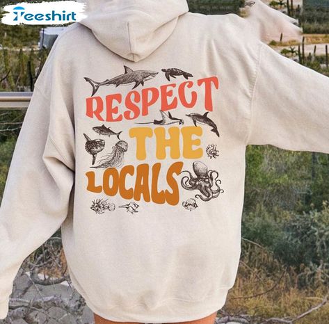 Retro Respect The Locals Shirt , Be Kind To The Sea Crewneck Short Sleeve Check more at https://customizationtrend.com/retro-respect-the-locals-shirt-be-kind-to-the-sea-crewneck-short-sleeve-4735/ Jaws Tshirt, Respect The Locals, Be Kind, The Locals, The Sea, Tee Shirts, Crew Neck, T Shirt