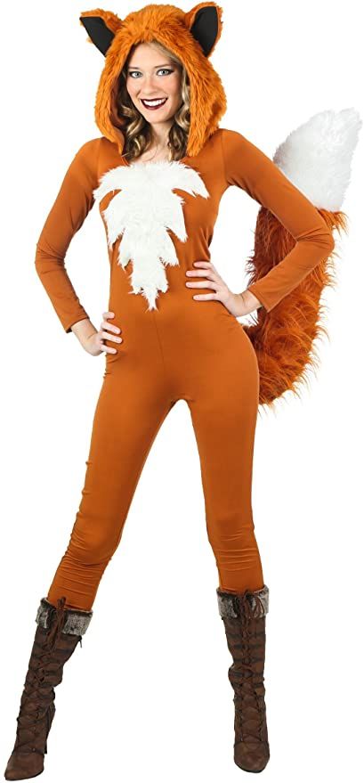 Amazon.com: Women's Fierce Fox Costume Sexy Fox Costume for Women: Clothing Fox Outfit, Kostum Halloween, Fox Costume, Popular Costumes, Halloween Onesie, Animal Costumes, The Fox And The Hound, Theme Halloween, Fur Hood