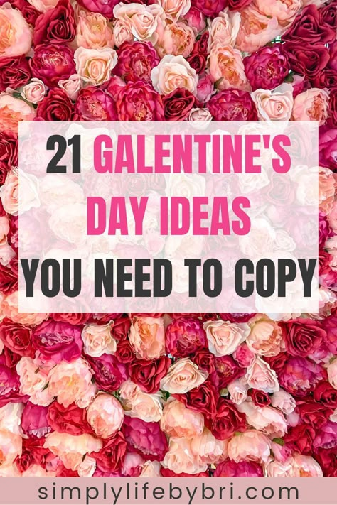 galentines day ideas Galentines Party Activities Diy, Galantine Gift Ideas, Valentine Party Snack Ideas, Happy Galentine’s Day Ideas, Favorite Things Galentines Party, Teen Valentine Party Ideas, Ladies Valentines Party, Galentine Activities For Teens, Galentine Party For Teens