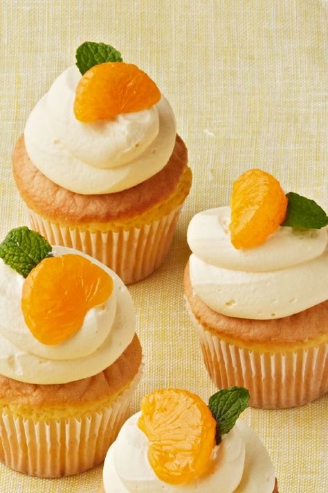 Citrus Cupcake Decoration, Cutie Party, Citrus Party, Strawberry Icing, Spring Cupcakes, Citrus Baby, Orange Cupcakes, Orange Birthday, Orange Baby Shower