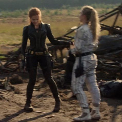 Natasha Romanoff And Yelena Belova, Black Widow Film, Black Widow Costume, Black Widow Avengers, Black Widow Movie, Black Widow Natasha, Yelena Belova, Black Widow Marvel, Marvel Women