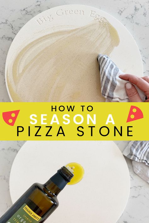 Pizza Stone Recipes Baking, Ceramic Pizza Stone, Pizza On Stone In Oven, Homemade Pizza On Pizza Stone, Pizza On Pizza Stone In Oven, Cuisinart 3 In 1 Pizza Oven Recipes, Using A Pizza Stone, How To Use A Pizza Stone, Halo Pizza Oven Recipes